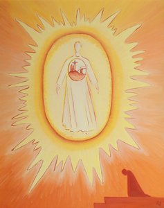 In turning to the Risen Christ who is with the Father in Heaven, I find in Christ all the saving events of His life which are the reason for my hope by Elizabeth Wang