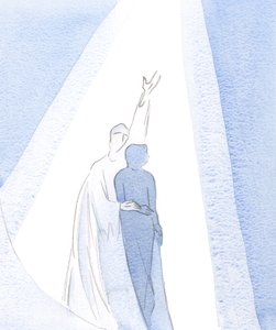 It is only by the power and will of Christ that we can escape distractions, to pierce Heaven in effortless prayers.