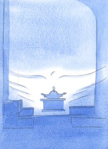 It is the Holy Spirit Who is at work in every prayer we offer, and at work to effect the change which takes place at the Consecration, when the bread and wine became the Sacred Body and Blood of Christ