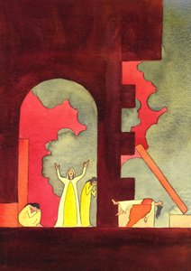 Many years before Christ was born, Jerusalem was invaded, and the holy Temple desecrated and destroyed, to the horror of the people by Elizabeth Wang