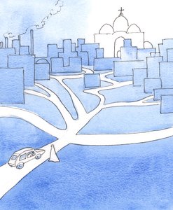 Near the end of our earthly journey, we come to an intersection by Elizabeth Wang