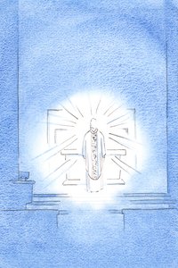 On the feast of the Visitation, Christ appeared, wearing a golden chasuble in honour of His Holy Mother Mary.