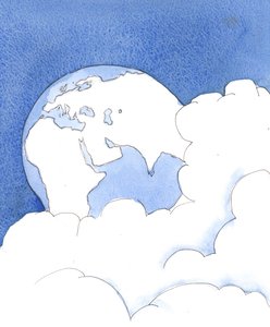 Only in Heaven is everybody perfect by Elizabeth Wang