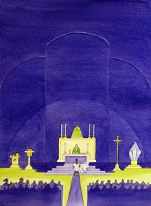 Our churches are holy places consecrated for prayer and worship by Elizabeth Wang