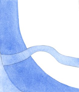 Our Life Can Be Seen as a Flat Ribbon Which Passes Near the Dazzling 
