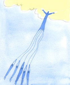 People can be powerfully helped and drawn towards Heaven by the good example and the prayers of those who have already gone to Heaven by Elizabeth Wang