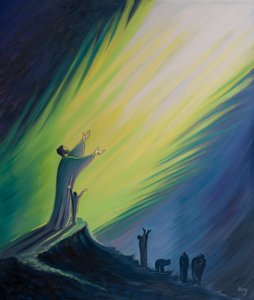 Prayer with Christ is glorious and effective, but without Him it is like calling out into the dark by Elizabeth Wang