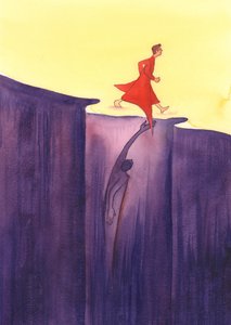 Satan can use our careless or selfish thoughts to pull us down into sin and darkness, as when an enemy catches hold of someone