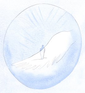 Saying our prayers, and believing in them, is due to the Holy Spirit