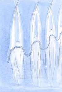 So many Angels are present in our sanctuary, in festivity, preparing it with garlands for our Blessed Lady