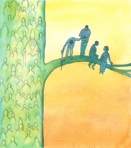 The Church is the Body of Christ and we should not separate ourselves from it through disobedience, dissent or schism by Elizabeth Wang
