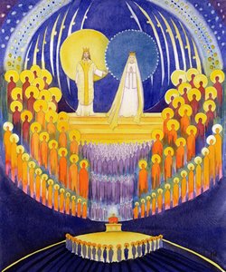 The Coronation of the Virgin Mary and the Glory of All the Saints