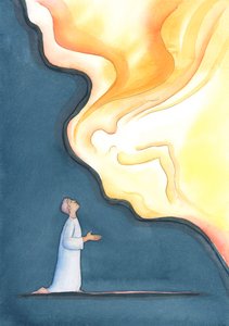 The Father in heaven greets with delight a humble confession of weakness by one of His trusting 