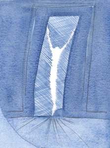 The Sacrifice of Jesus has made a living opening through the curtain to the Holy of Holies, to the light of God, so that we can enter Heaven by Elizabeth Wang