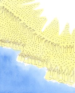 The Saints in Heaven are well-placed to be able to turn to God and pray for us who still strive for holiness