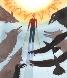 The evil one is at work, doing all he can to frighten, pursue or devour those who desire to love God and to do good by Elizabeth Wang