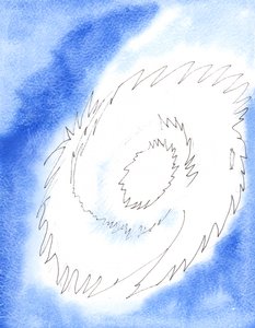 The fierce purity of the Godhead can be pictured as the burning radiance of a triple wheel of fire - which we shall enter by Elizabeth Wang