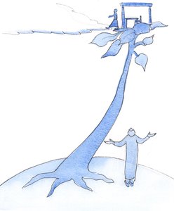 The seed of our baptism is meant to grow into a mighty plant and take us to the heights of the spiritual life, so that at the end of life it is only a short step to Heaven by Elizabeth Wang