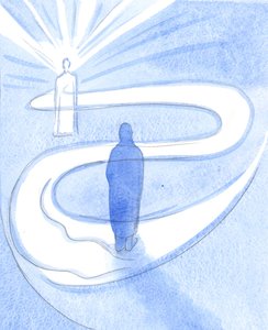 Through His Holy Spirit, leading, steering and soothing, gently and powerfully, Christ is constantly at work in our lives by Elizabeth Wang