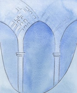 Through faith and contrition, my soul was changed as from a cavern to a cathedral, ready for worship by Elizabeth Wang
