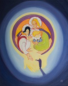 Through repentance and faith in Christ we allow Him to draw us into the heart of the Holy Trinity. by Elizabeth Wang