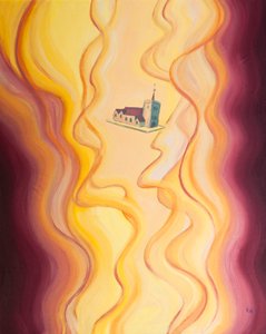 Through the Church and her sacraments we find security and shelter until we have been made ready for Heaven by Elizabeth Wang