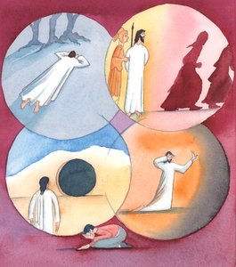 We can offer up our sufferings in union with Jesus in His Passion, to comfort Him, and to help other souls by Elizabeth Wang