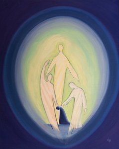 We love and adore the Three Divine Persons within our souls, when we live in a state of grace by Elizabeth Wang