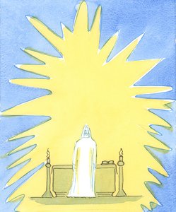 We need to trust in Christ in all difficulties, and value His Will and His opinion above all. We allow His light to shine powerfully from our lives when we have removed all 