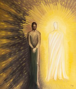 We should keep in mind two images of Christ: of Christ wounded, and Christ triumphant by Elizabeth Wang