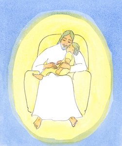 When a friend of Christ receives Him in Holy Communion, yet is too sick and weary to pray, she can be sure that Christ is 