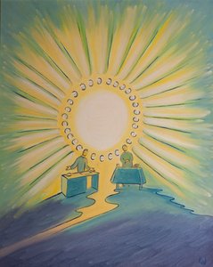 When two people pray in the name of Christ, even if separated by distance, they are united in the communion of saints