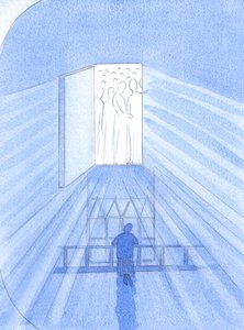 When we honour God and His Saints, at a shrine hallowed by the Church or relics or martyrdom or custom, the Saints 