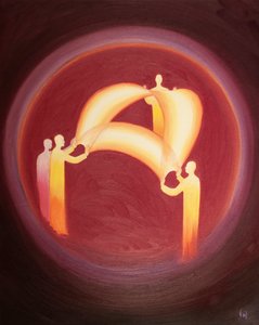 Whoever lives in union with the Blessed Trinity is one with each Divine Person as each one pours out love to the others