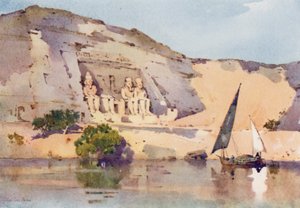 Abu Simbel by Ella Du Cane