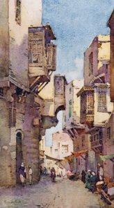 An Old Street in Cairo by Ella Du Cane