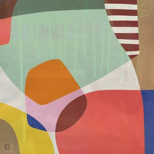 Overlapping Color Shapes by Ellen Greup