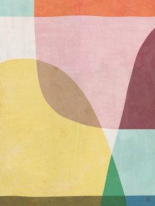 Serene Abstract Forms by Ellen Greup