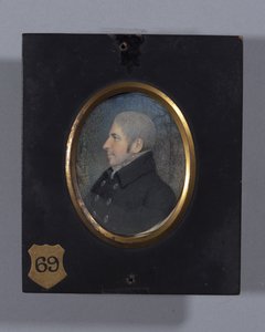 Profile Portrait of an Unknown Man by Ellen Sharples