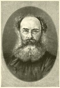 Portrait of Anthony Trollope by Elliott und Fry Studio