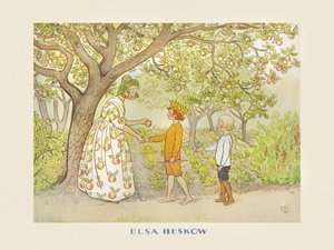 Lasse Liten in the Garden