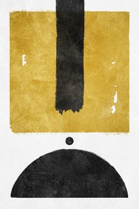 Abstract Gold Balance