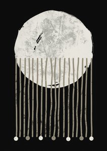 Abstract Moonfall by Ema Paraschiv