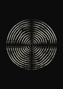 Dark Concentric Rings by Ema Paraschiv