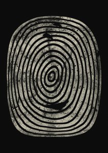 Distressed Concentric Rings by Ema Paraschiv