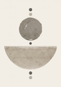 Lunar Geometric Balance by Ema Paraschiv