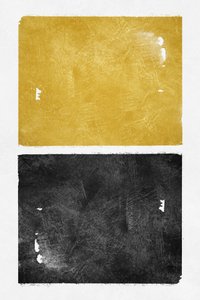 Modern Gold Black Blocks