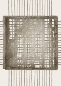 Muted Grid Abstract by Ema Paraschiv