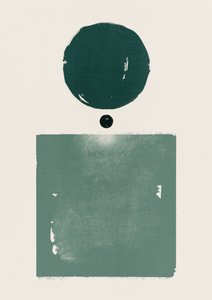 Serene Green Geometry