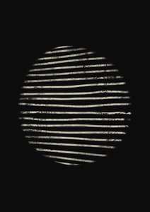 Striped Dark Sun by Ema Paraschiv